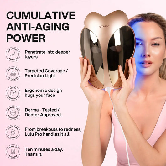 Lulu Pro LED Light Therapy Mask - Smuuv Body